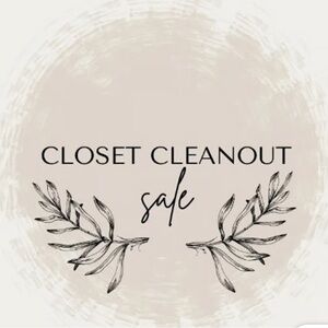 Closet Cleanout Sale Poster